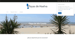 Desktop Screenshot of playasdehuelva.com